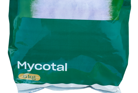 Nova embalagem Mycotal de 5 kg – mais conveniência, menos resíduos
