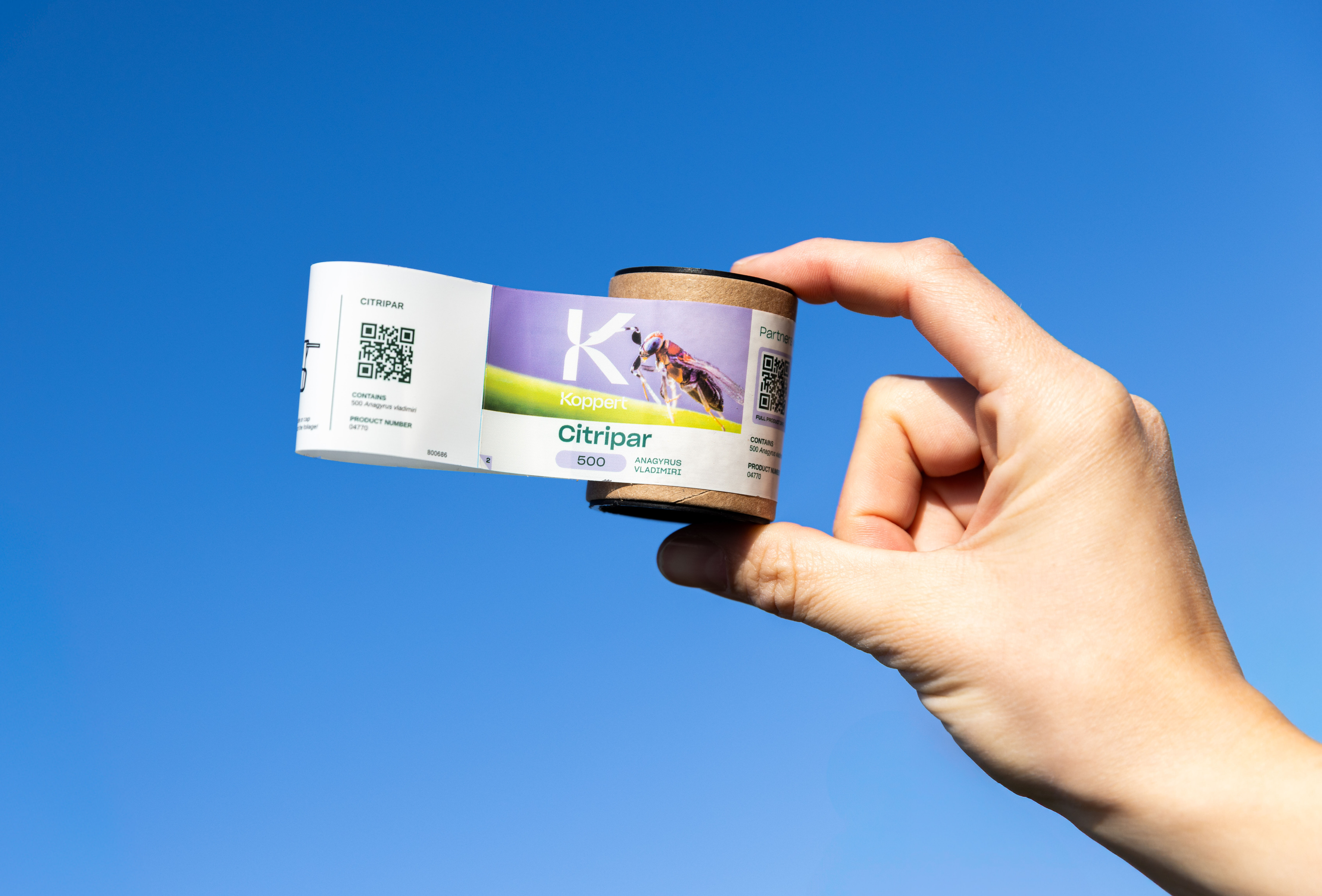 Citripar: fácil de aplicar e embalagem amiga do ambiente